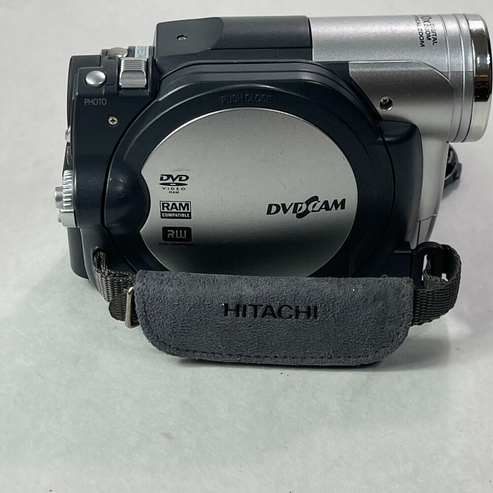 Hitachi DZ-BX35A DVD Cam Video Camera Camcorder PARTS ONLY UNTESTED NO BATTERY - Picture 9 of 10